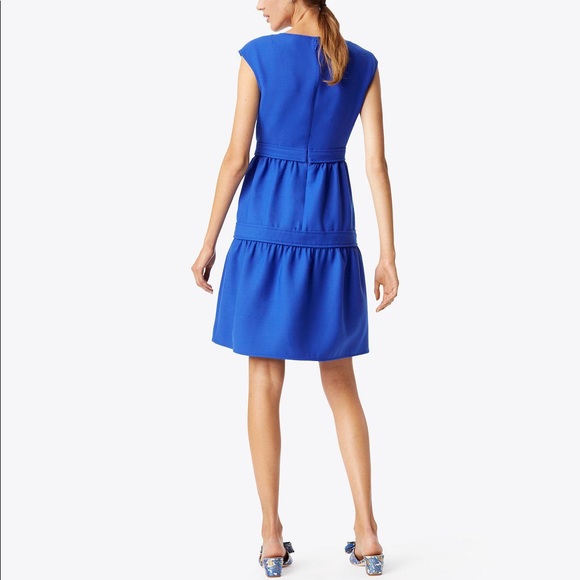 🎉🎉2xHP🎉🎉Gorgeous Tory Burch Dress Dahlia Blue - Picture 2 of 8